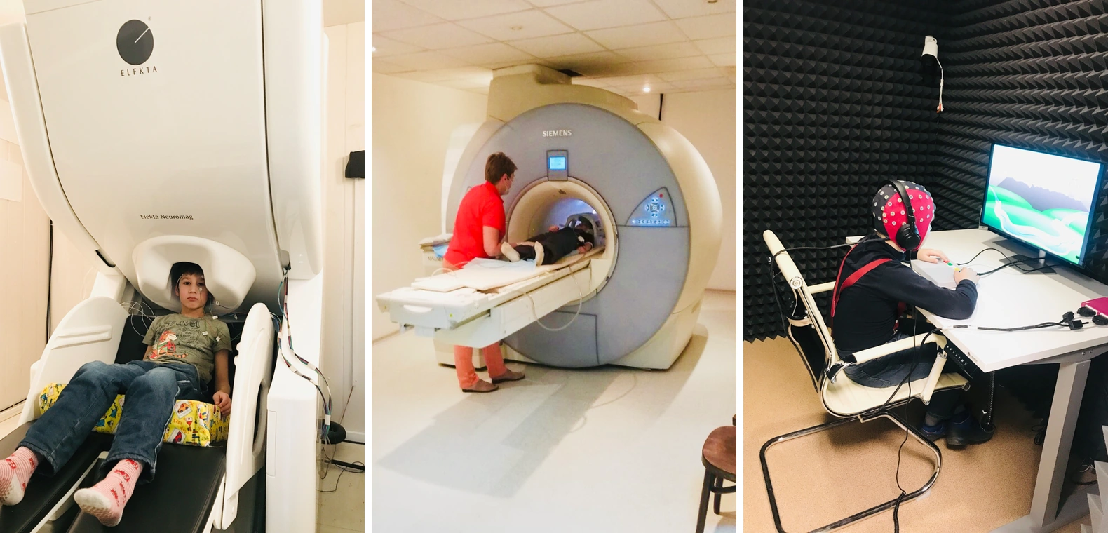 EEG, MEG, and MRI methods used in the laboratory